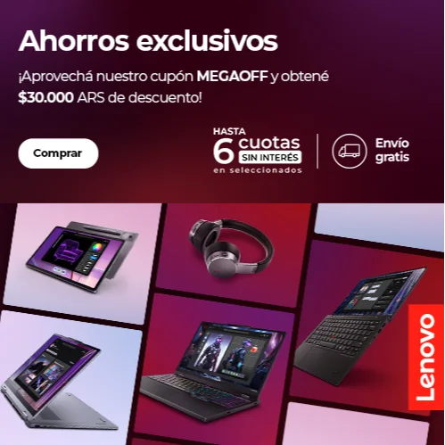 Lenovo cupon-favorito AR