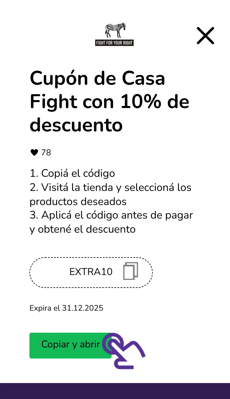 clic en el cupón