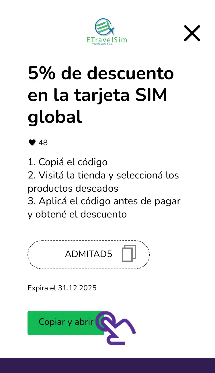 clic en el cupón