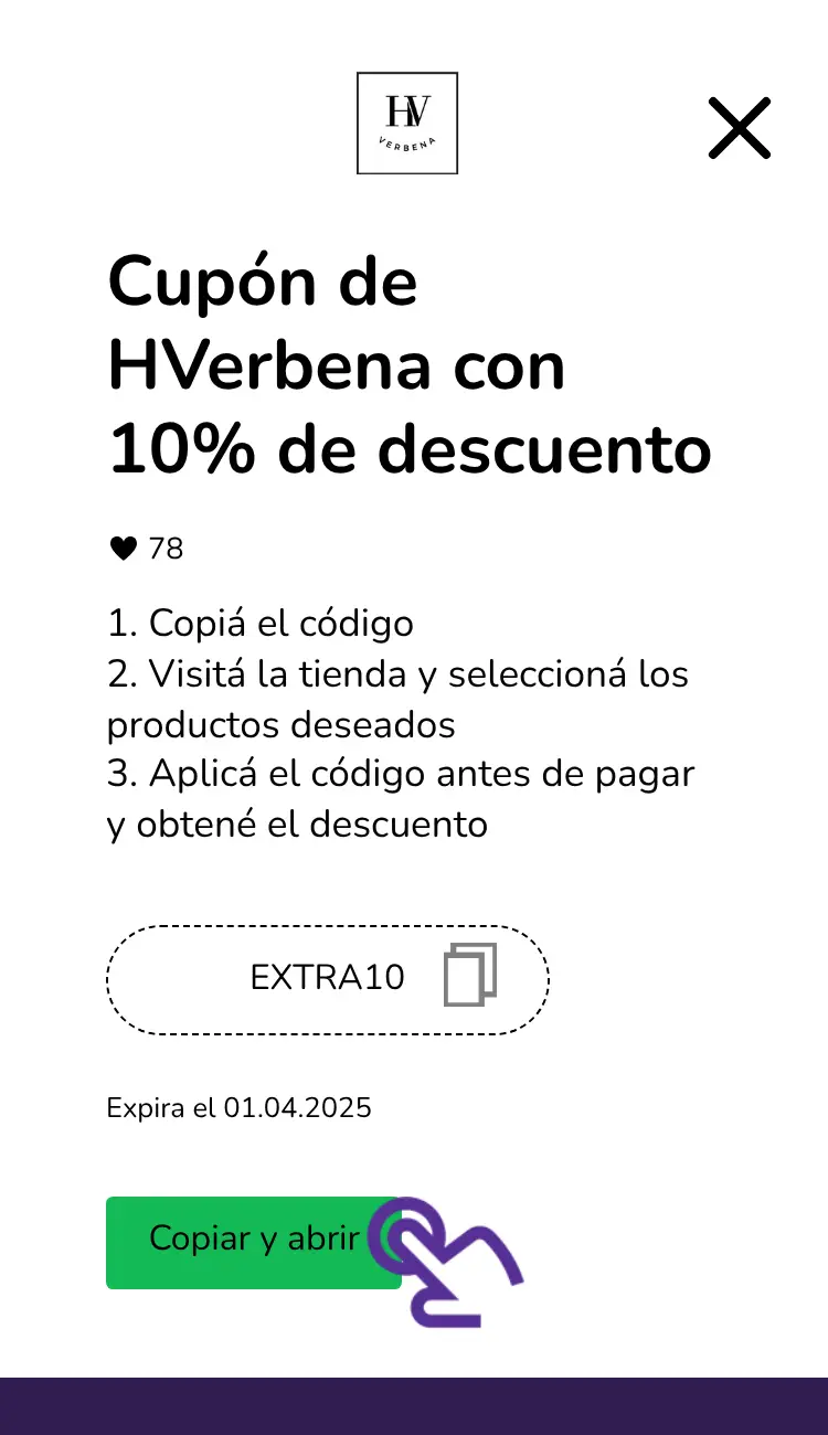 clic en el cupón