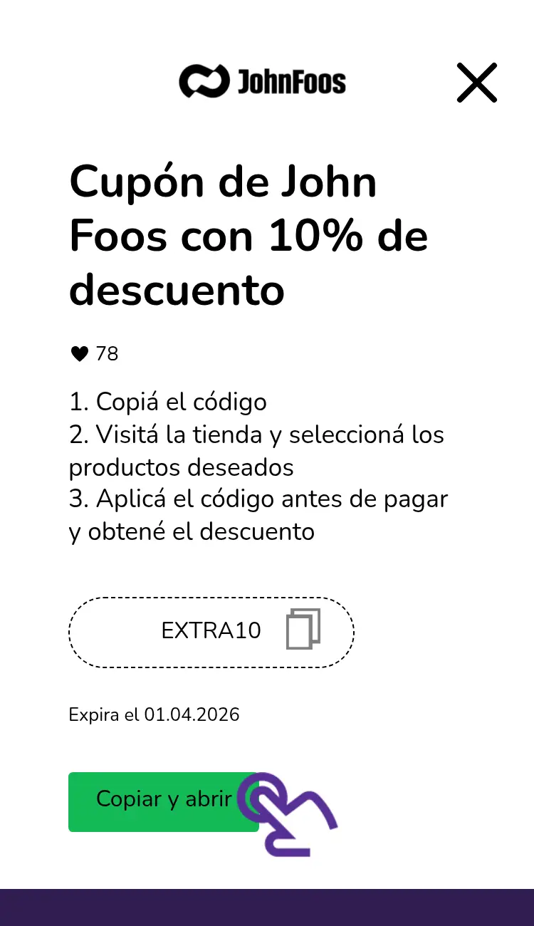 clic en el cupón