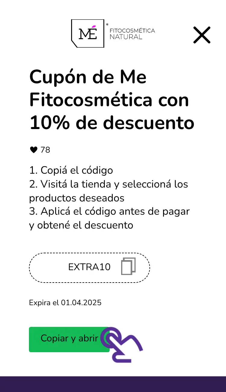 clic en el cupón