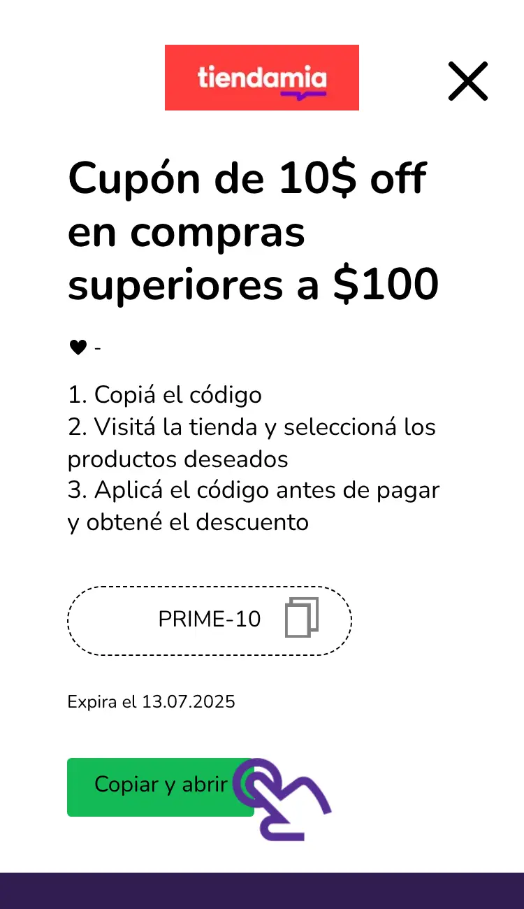 clic en el cupón