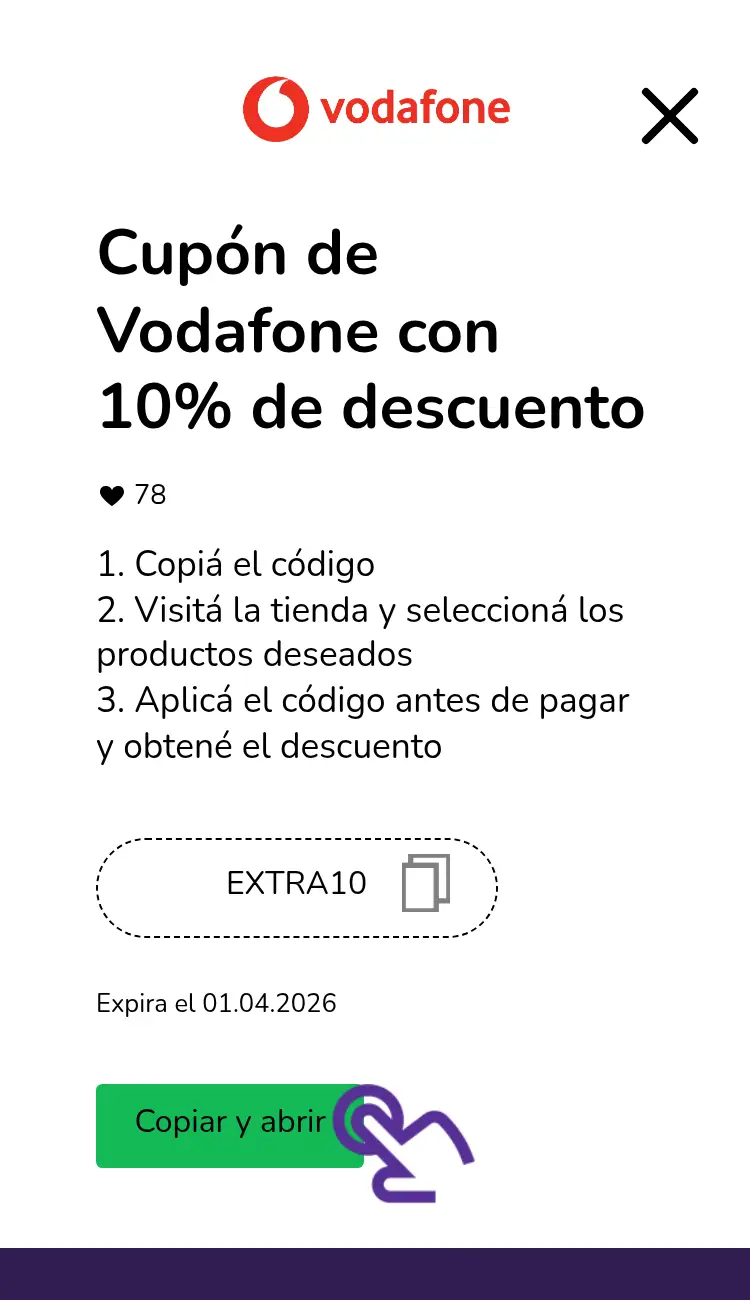 clic en el cupón