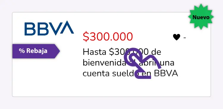 clic en el descuento
