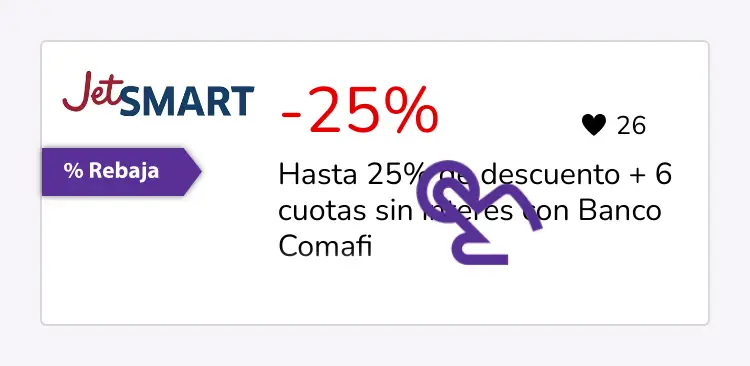 clic en el descuento