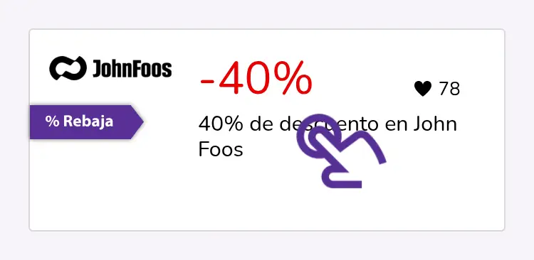 clic en el descuento
