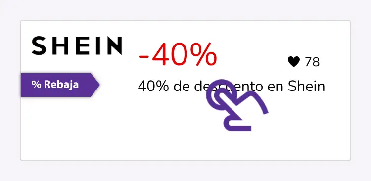 clic en el descuento