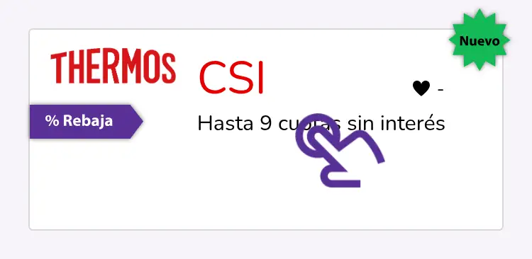 clic en el descuento