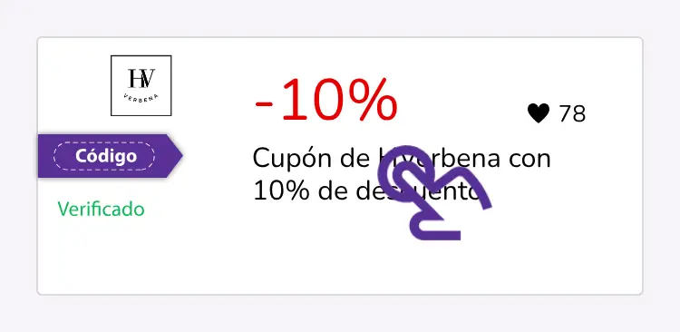 selección de cupón