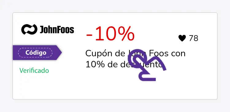 selección de cupón