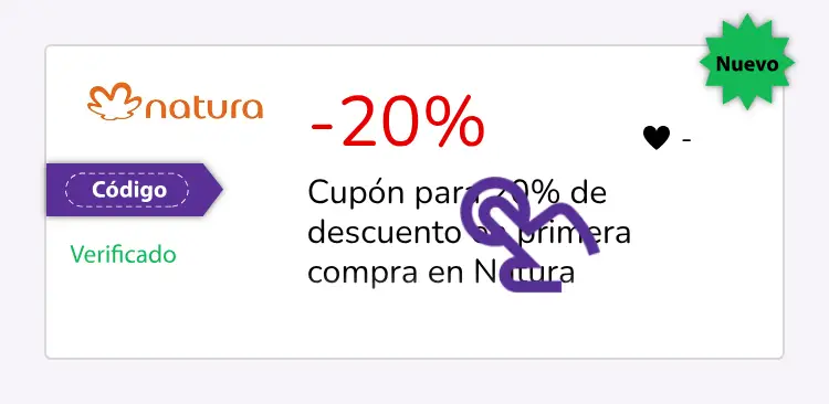 selección de cupón