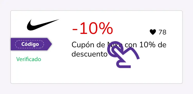 selección de cupón
