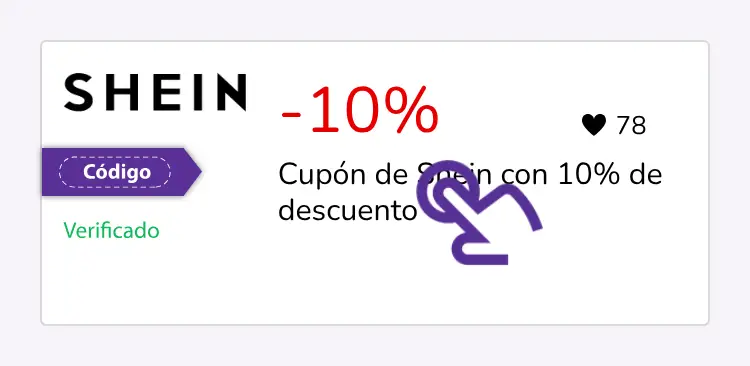 selección de cupón