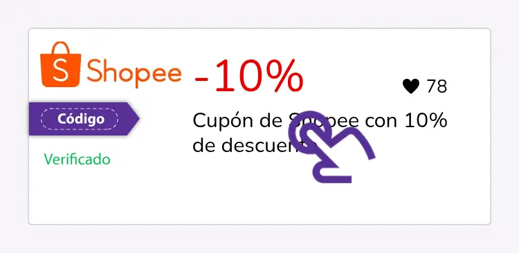 selección de cupón