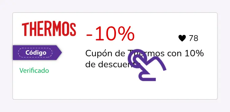 selección de cupón
