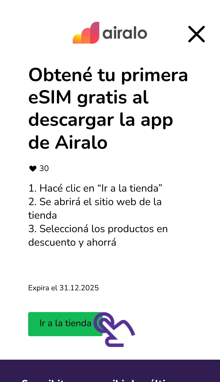 visitar la tienda con descuentos