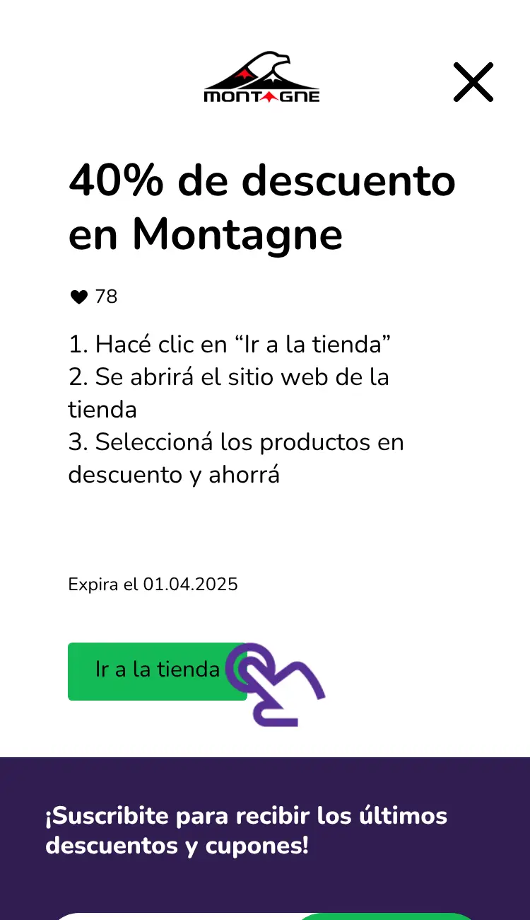 visitar la tienda con descuentos
