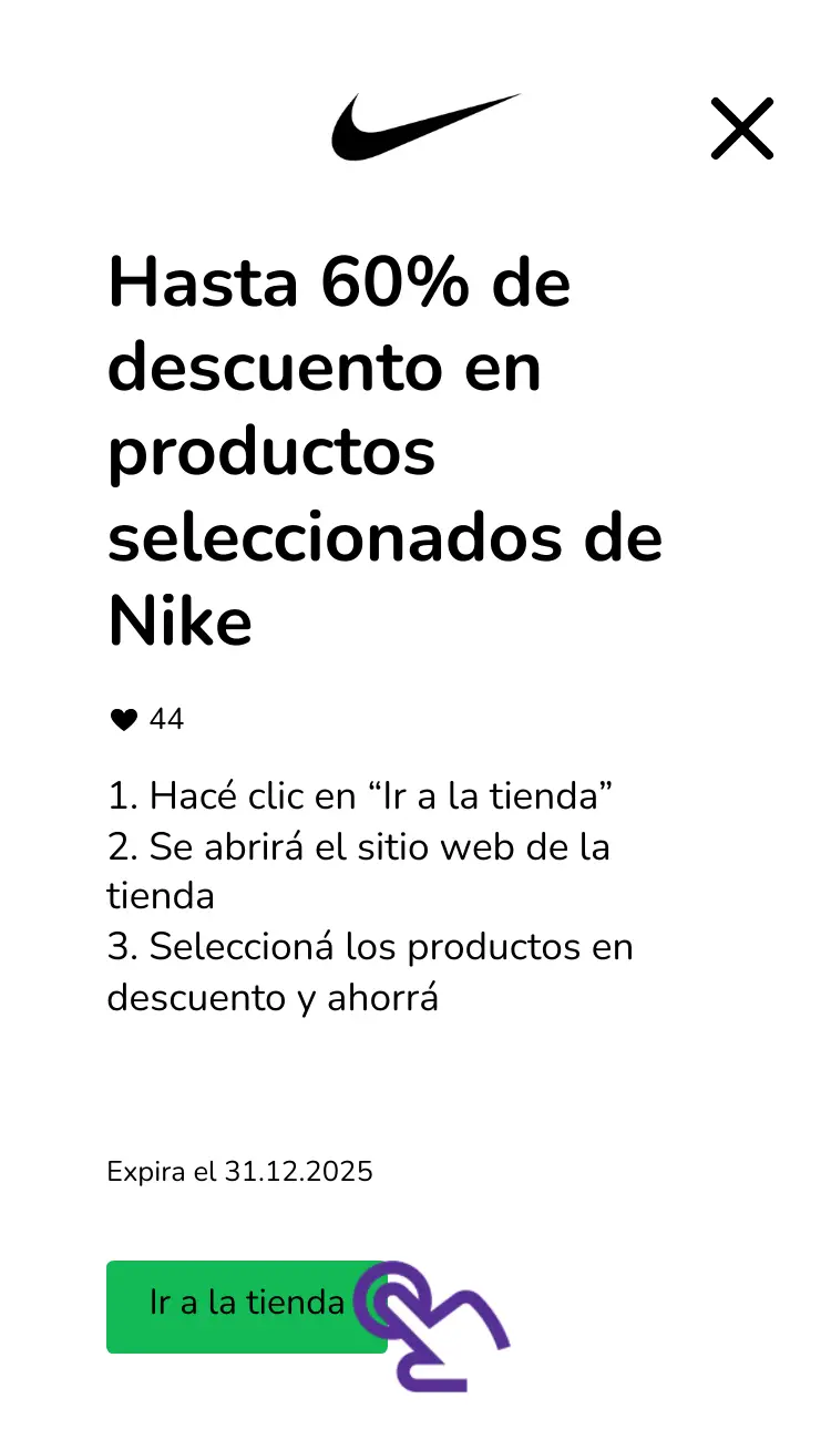 visitar la tienda con descuentos
