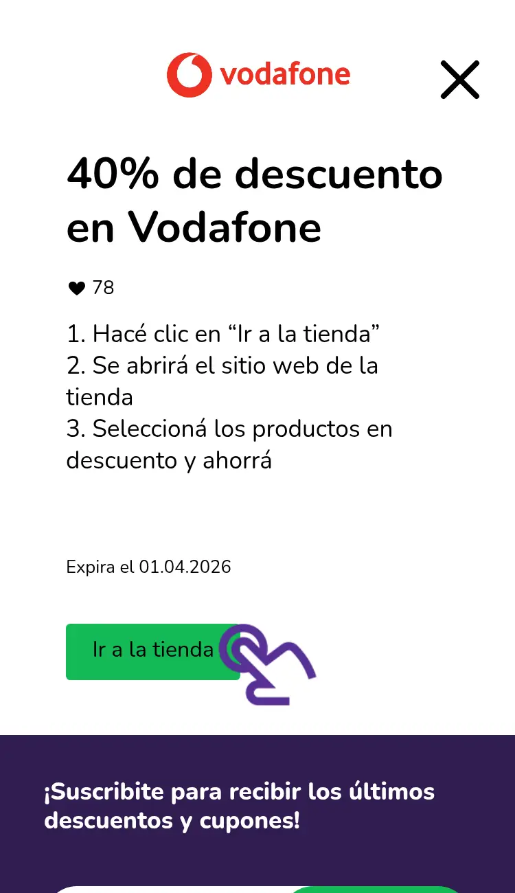 visitar la tienda con descuentos